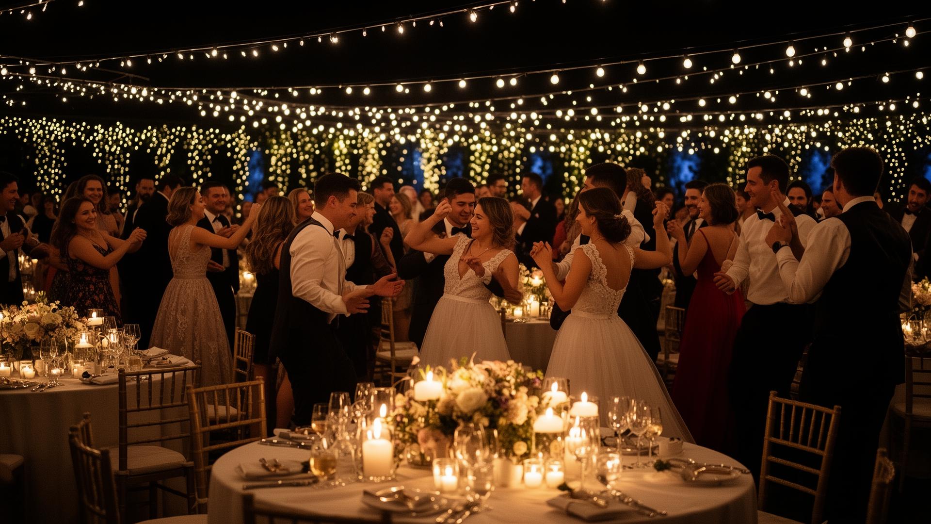 DJ-Chicago energizing a wedding dance floor in Chicago